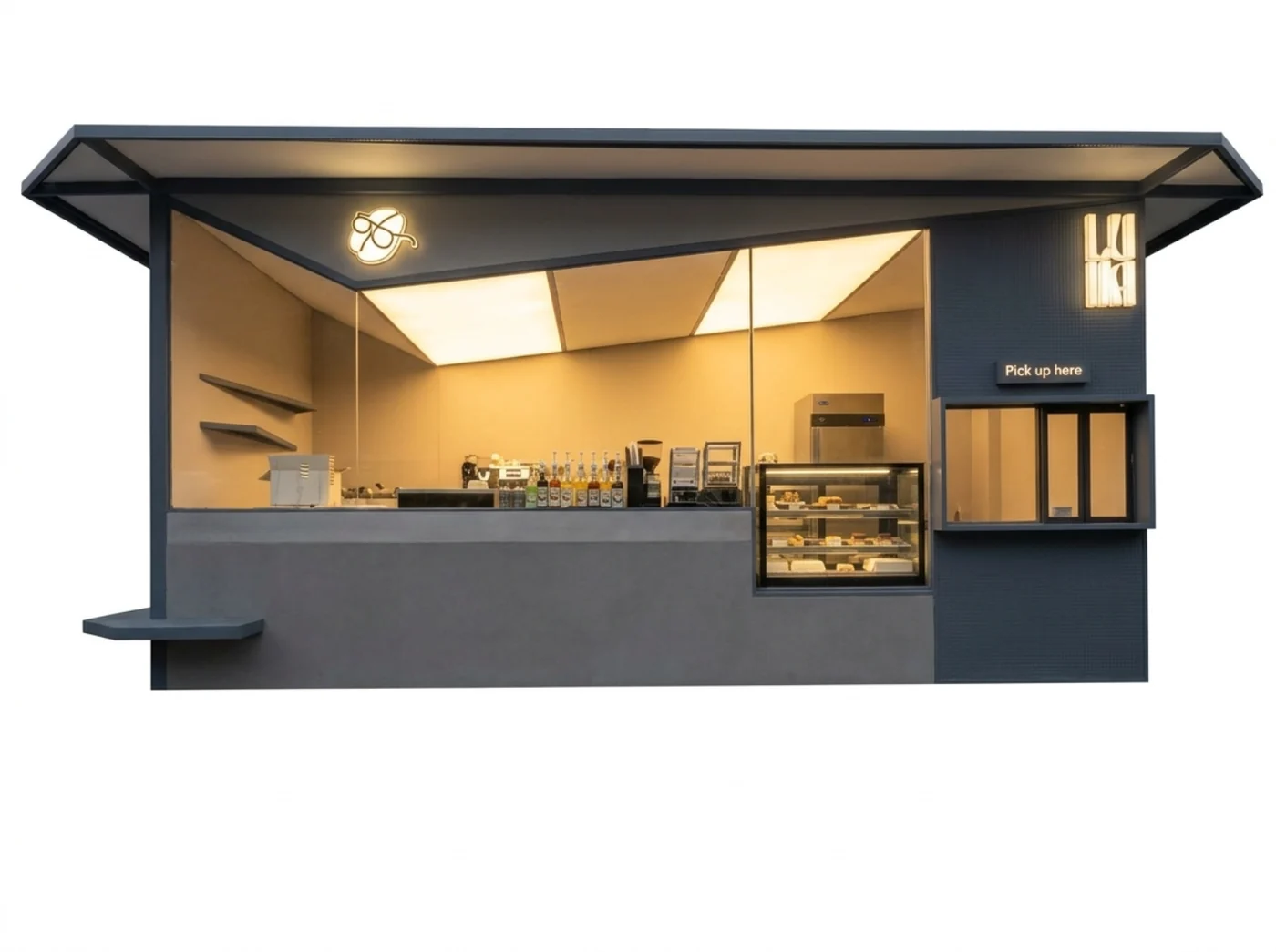 Container kiosks and portable restaurants by Al Ahad Containers