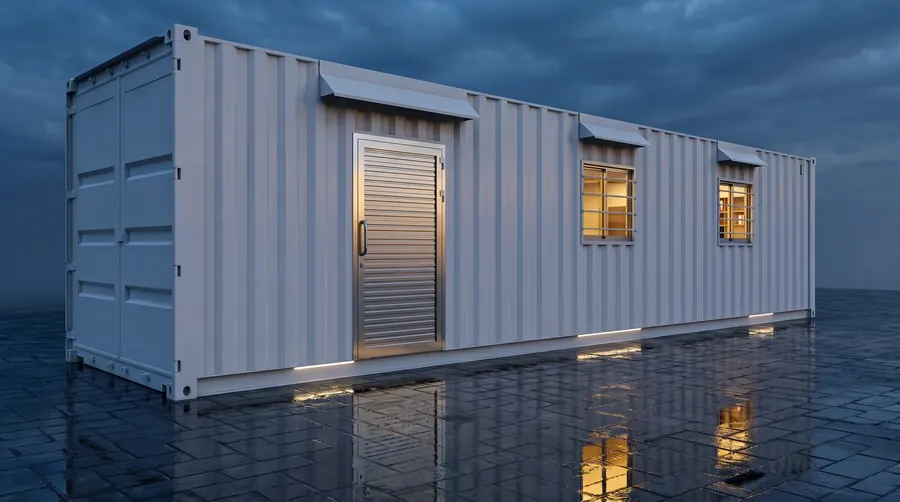TPL Properties Limited, site office by Al Ahad Containers